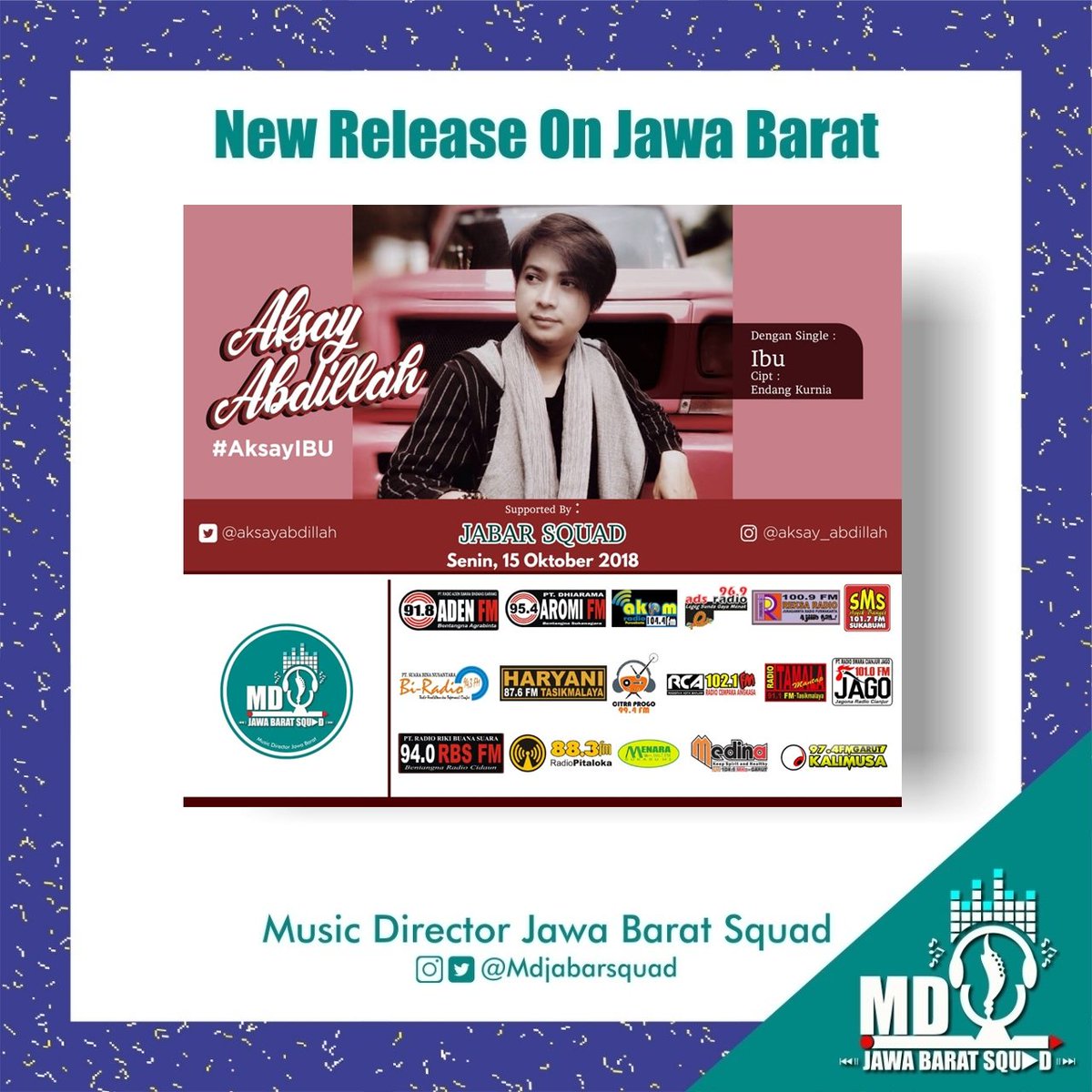 radiorbsfm's tweet photo. #PS @Aksayabdillah - Ibu #AksayIBU cc @mdjabarsquad #AdenGroup #DenFirman https://t.co/TbAPcmMphu