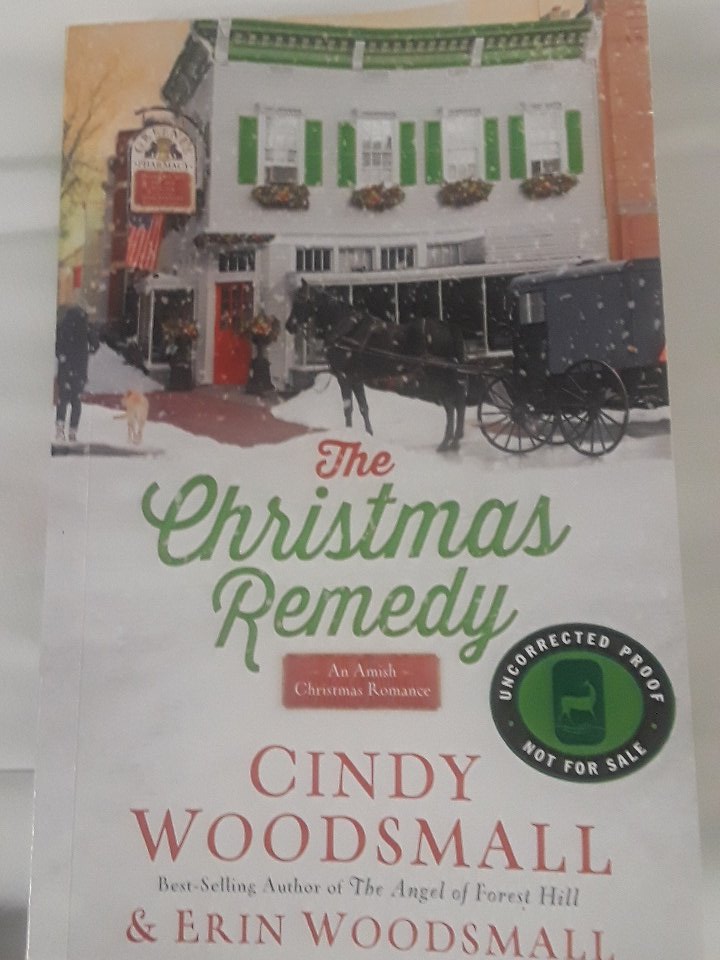 larissakemp's tweet photo. I received a copy of The Christmas Remedy to review. Although I am typically not a romance fan, this one raised some intriguing questions about tradition and the role of health care in the Amish community. Good read. #prhpartner https://t.co/YOpi7GSj9j