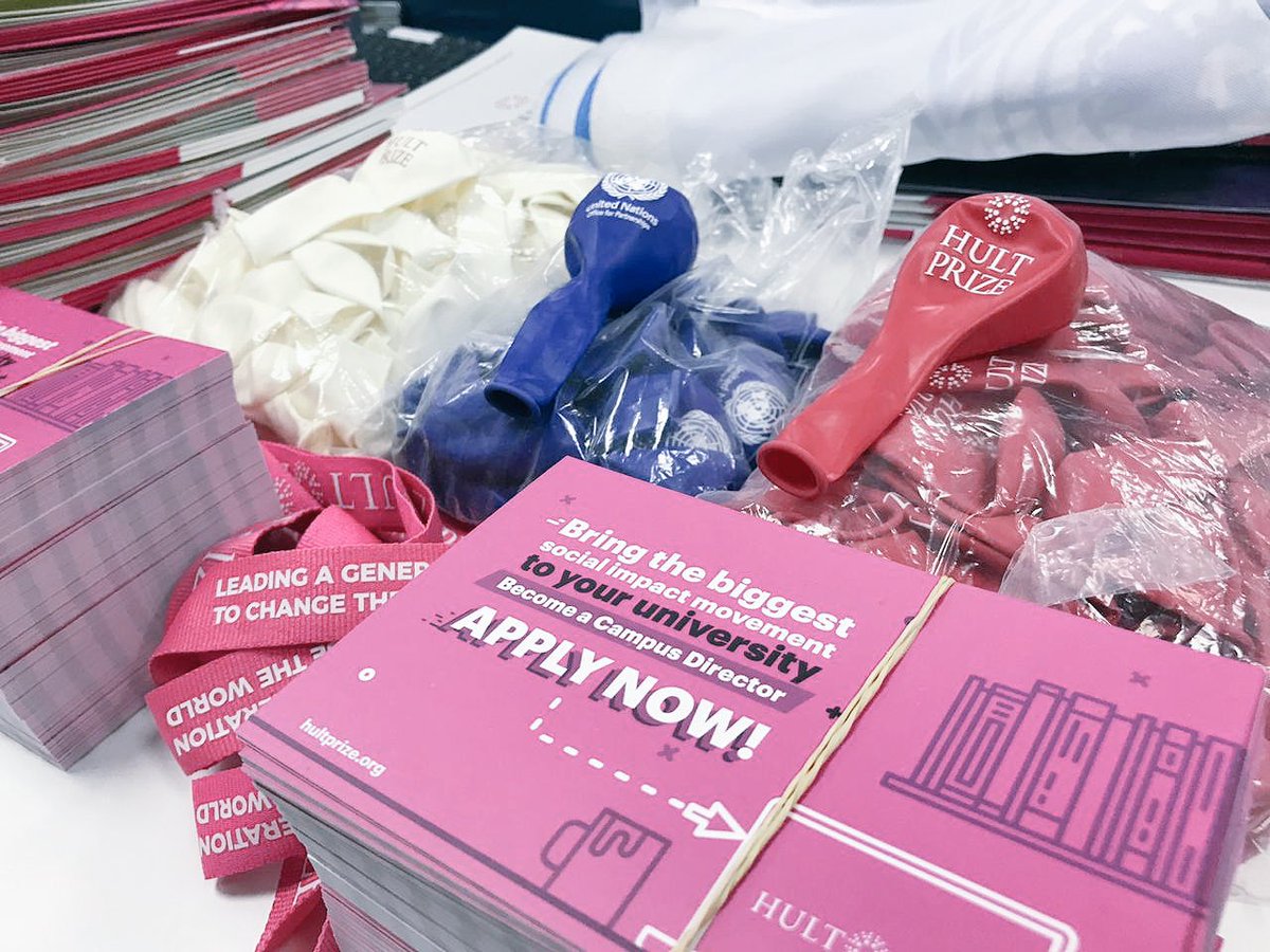 hultprize's tweet photo. We are getting ready! Where too next? We’re going to @netimpact 👀✨ and we can’t wait!! #HP19 https://t.co/bE69RPE66V
