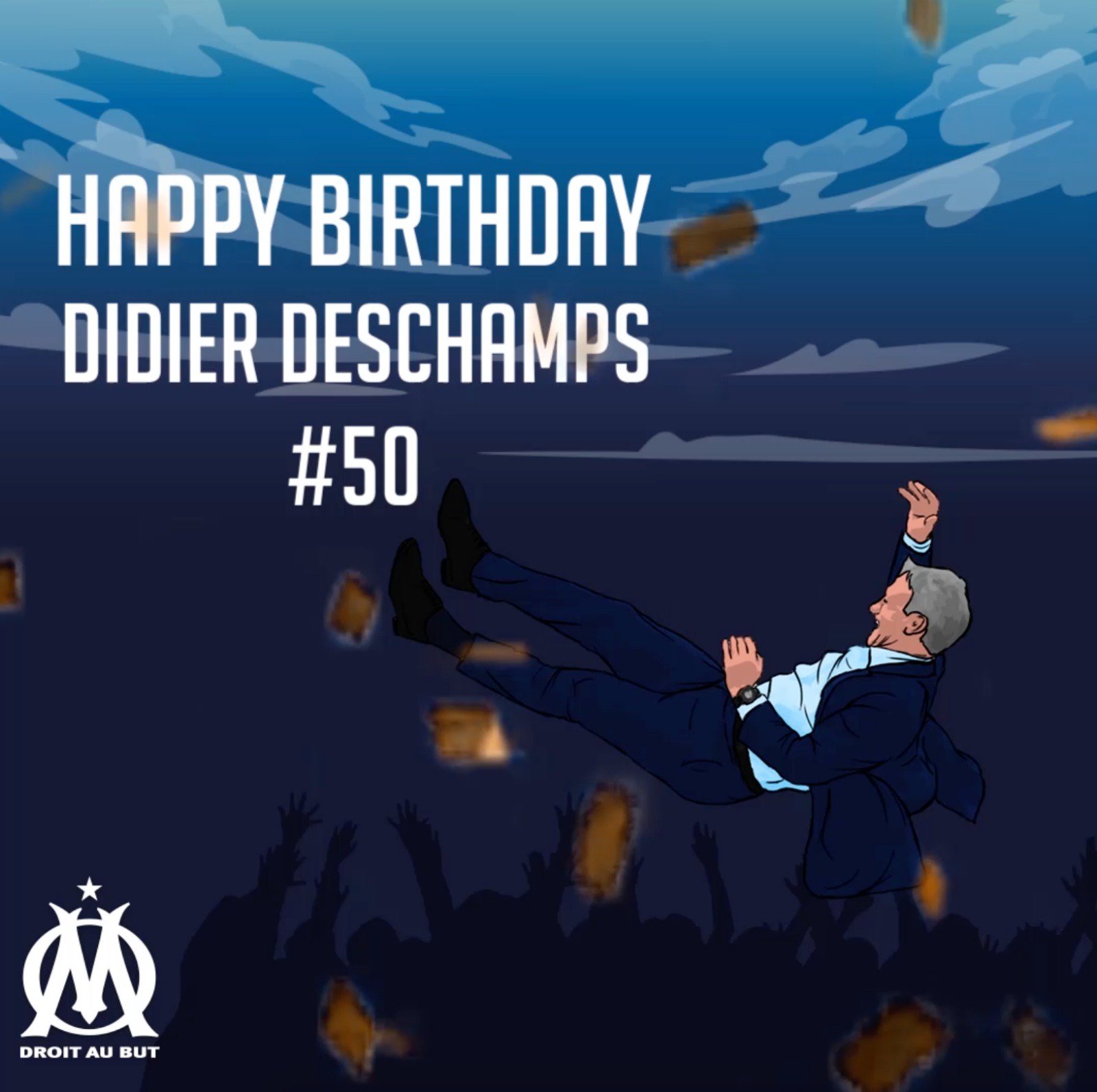 Coach, player, champion  Happy 50th birthday, Didier Deschamps. The man who s won it all  (  