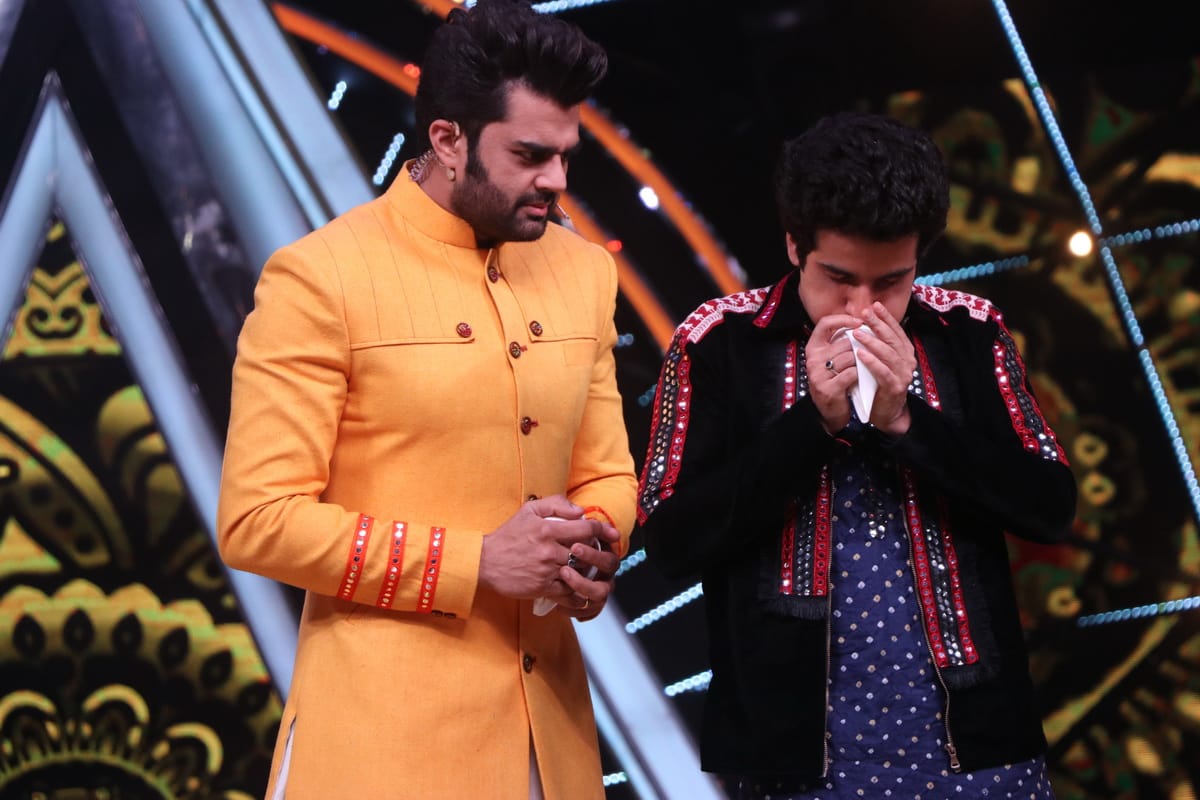 Ankush Bhardwaj Indianidol Funny Moments Navratri Special Sonytv Sonyliv T Co Lwziumo7wb Twitter
