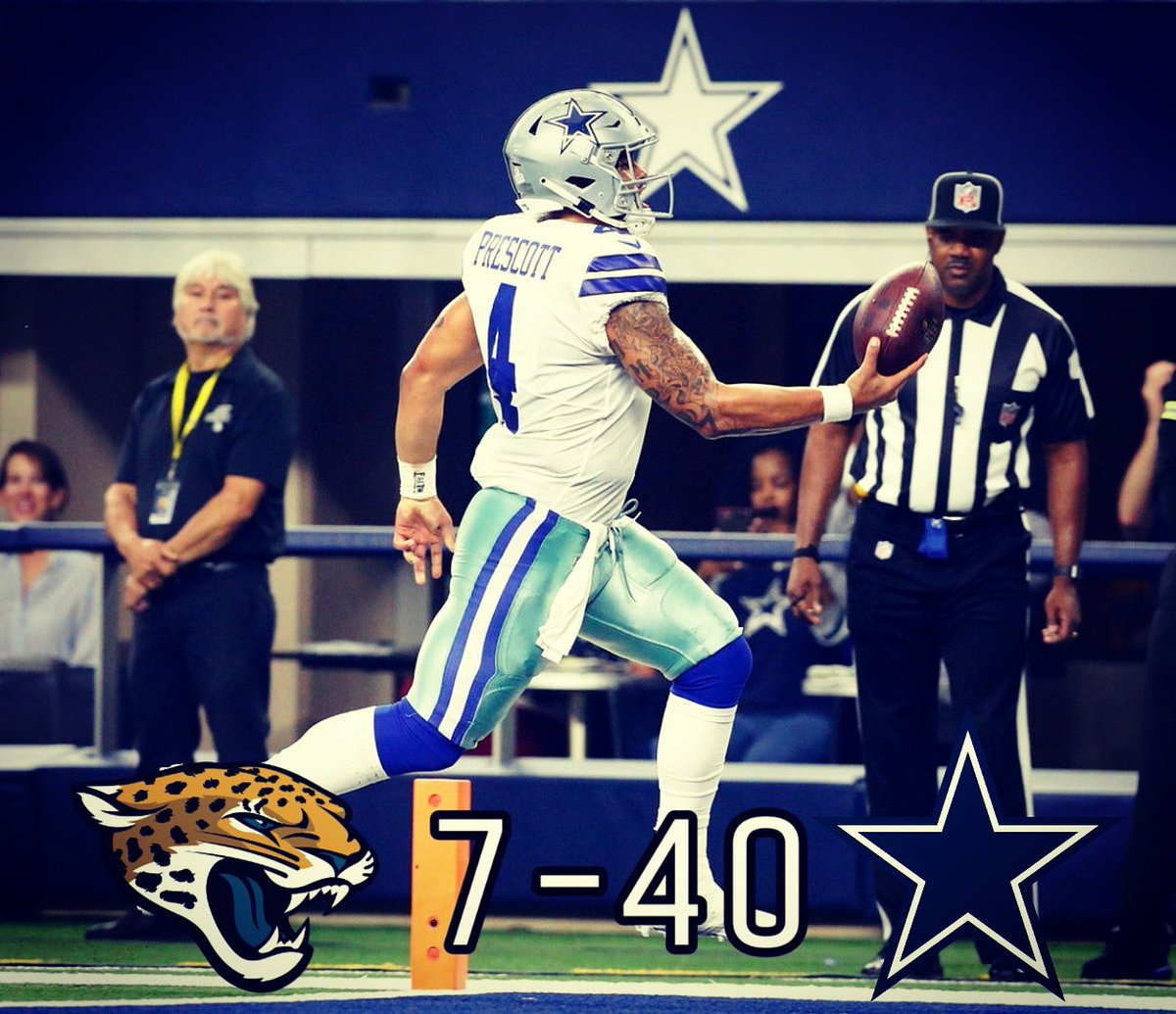 Resumen_Dep's tweet photo. #Cowboys

Paliza de Dallas ante la mejor defensiva de la temporada pasada.

#Jaguars
🎯#Bortles 149 yardas/TD/Int
🏃‍♂️#Yeldon 41 yardas
👐#Cole 41 yardas

#Cowboys
🎯#Prescott 183 yardas/2 TD's
🏃‍♂️#Elliot 106 yardas/TD
👐#Beasley 101 yardas/2 TD's https://t.co/6hG0Sij2ri