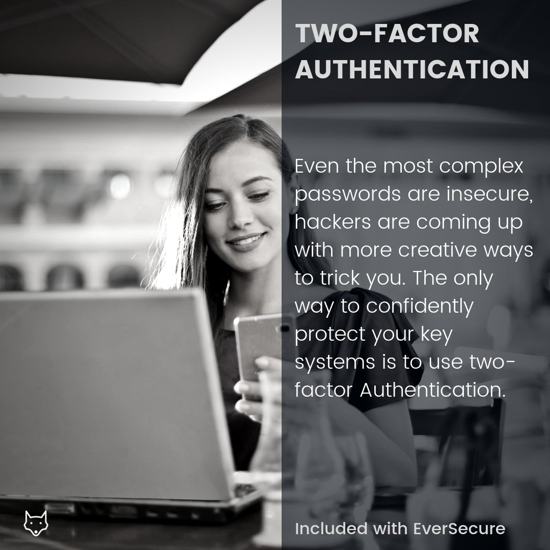 evernimble's tweet photo. It's #cybersecurityawarenessmonth so we'll be posting our best tips all week! We include Two-Factor Authentication as part of our EverSecure service. Chat to us about it today!
#cybersecurity #evernimble #technology #cyber #security #authentication #it #westperth #soperth https://t.co/7P1KNLDFX2