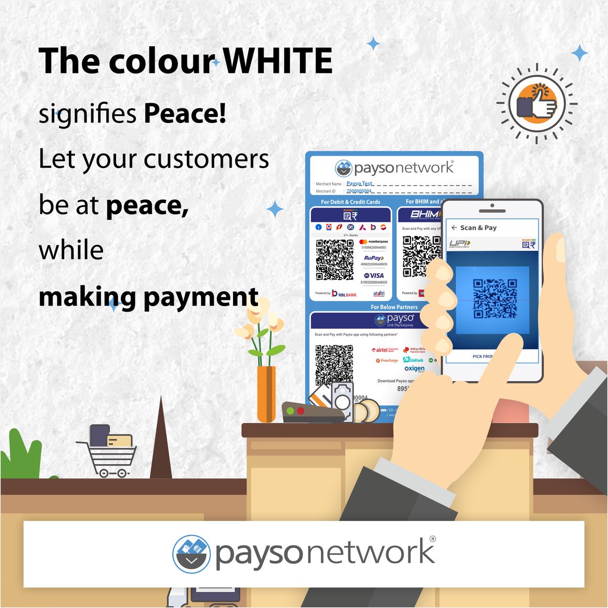 paysofintech's tweet photo. ‘The customer is always the king!’
Make sure he always remains happy.
#navratri #digitalpayments #cashless #digitalindia https://t.co/cagfEJDRj9