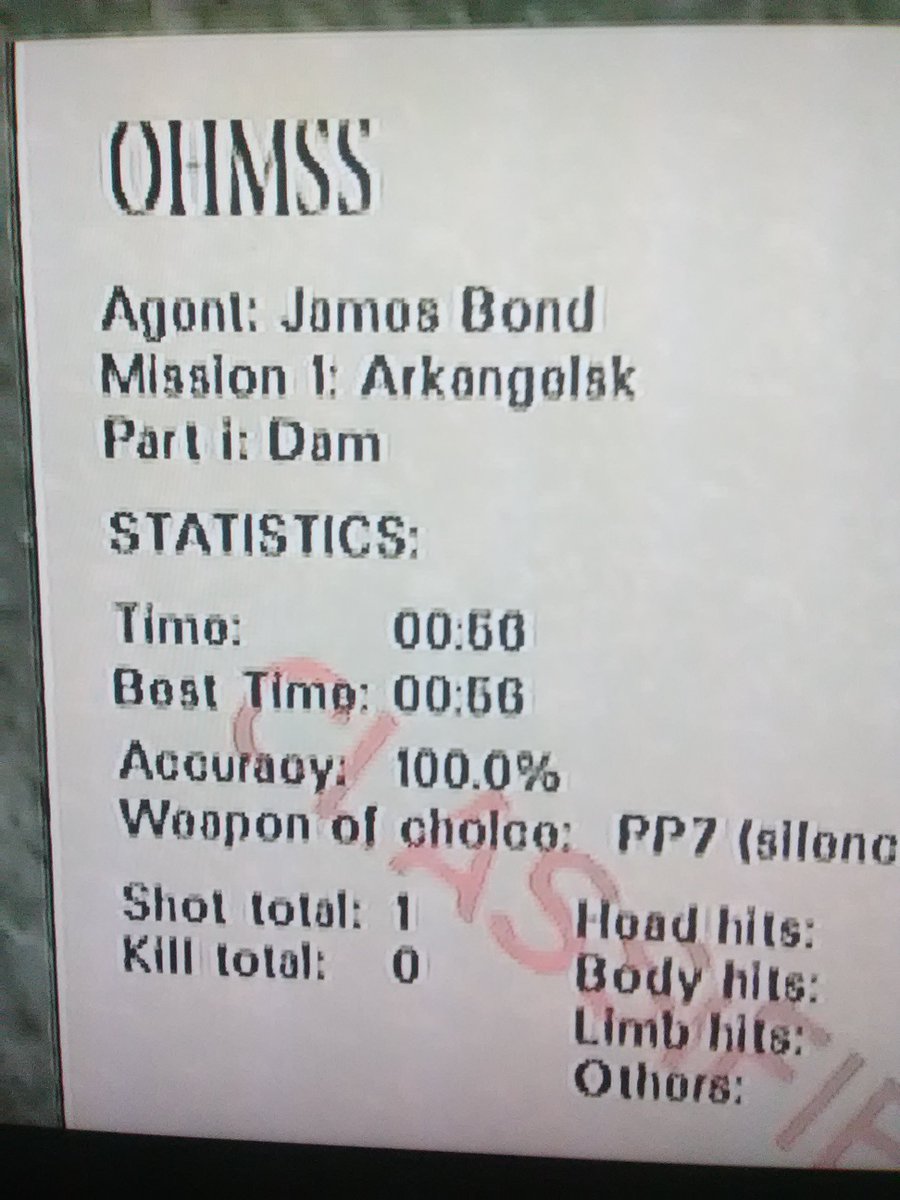 OS_Games_'s tweet photo. Not too bad for a start 😄 #goldeneye #speedrunning #eSports #gaming https://t.co/lLiGTNOXem