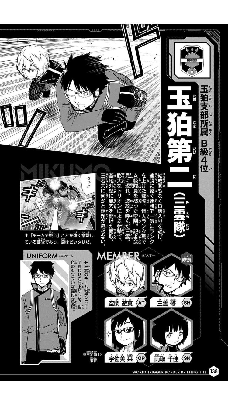 ট ইট র たく Tak ジャンプ で無料公開してるワールドトリガーbbfの玉狛第二の順位が8位から今の順位に更新されてて本気度が感じられる ট ইট র たく Tak ジャンプ で無料公開してるワールドトリガーbbfの玉狛第二の順位が8位から今の順位に更新されてて本気度が感じられる