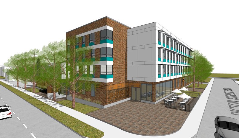 KrystaBoyer's tweet photo. Now the building begins! An incredible project in #Hamonts North End led by @IndwellCA #Affordablehousing #passivehouses #buildinggreen https://t.co/rVU9crVVJz