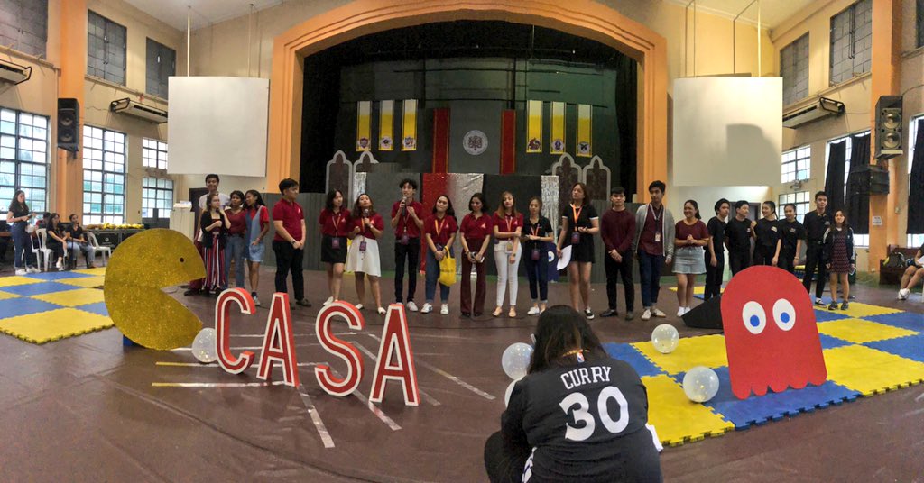 ustcasaofficial's tweet photo. Voltaire Avendaño introducing the CASA Executive Board followed by our CASA Guilds. #TimeWarp2018 #ReadySetCASA https://t.co/46VIEMEUX9