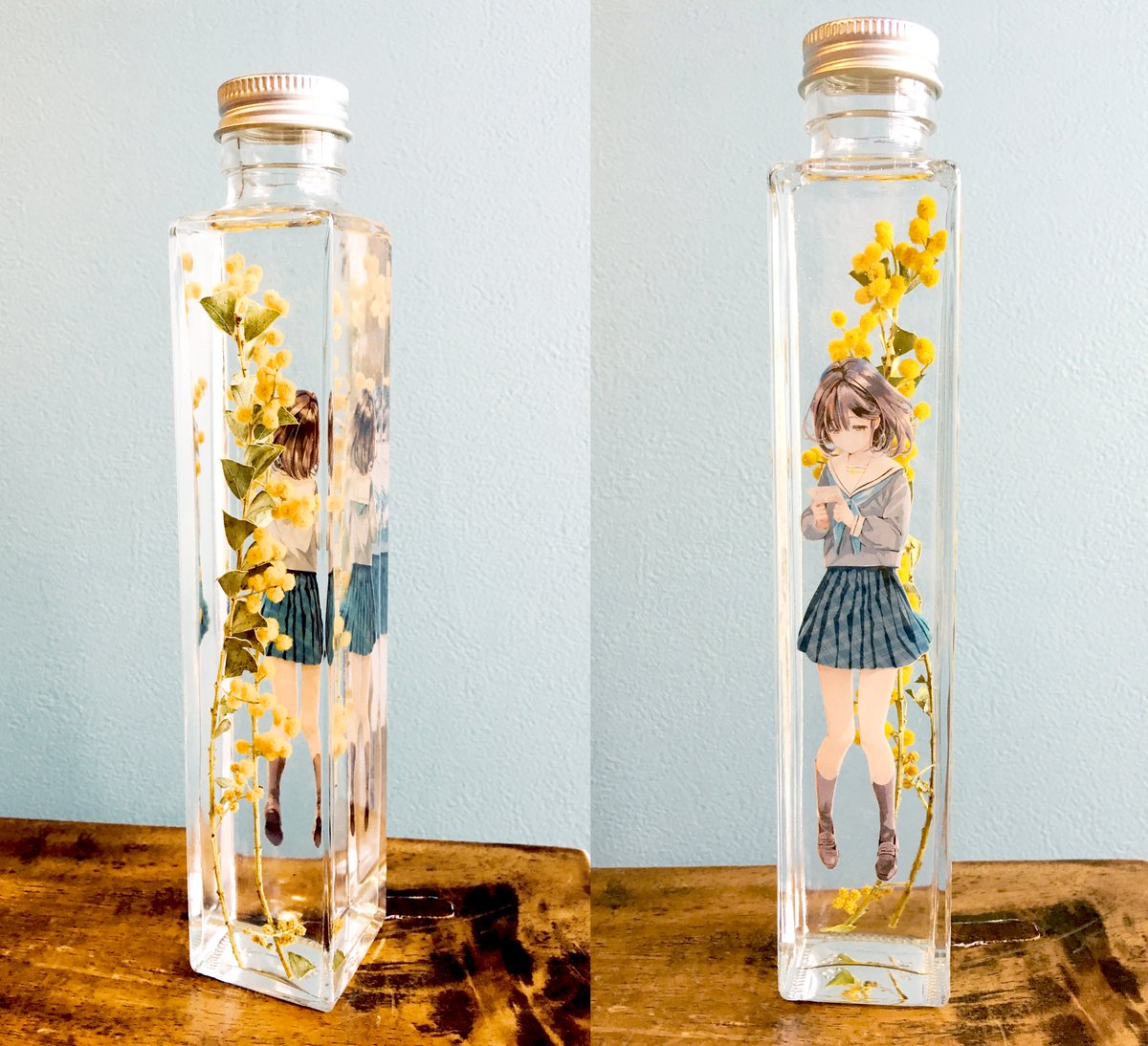 naruti06's tweet photo. I'm planning to bring thease Herbariums to exhibit in Paris too. 
 Preserved flowers and Dry flowers can be brought there after quarantine.
But there're some probrems. Ai
rline dowsn't allow to bring in oil. Glass products are heavy and may break.
uhmmm https://t.co/Z1ZlINta8m