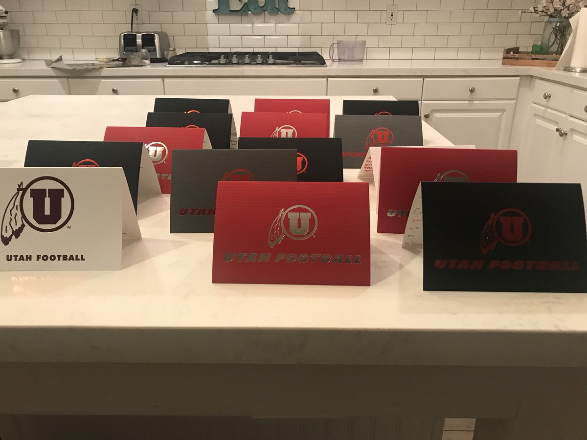 Thankful for the letters from the <a href="/Utah_Football/">Utah Football</a> coaching staff! <a href="/FWhittinghamJr/">Freddie Whittingham</a> <a href="/CoachPowell99/">Lewis Powell</a> <a href="/CoachKAndersen/">Keegan Andersen</a> #GoUtes