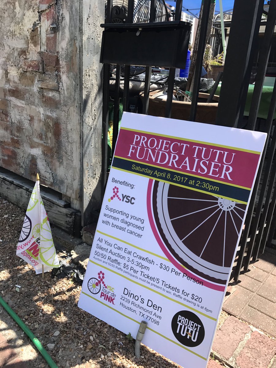 texaspina's tweet photo. fundraising for #tdp200 with #projecttutu team in #Houston #crawfish #raffle #silentauction #YSC20 https://t.co/CmV9dL6zy3