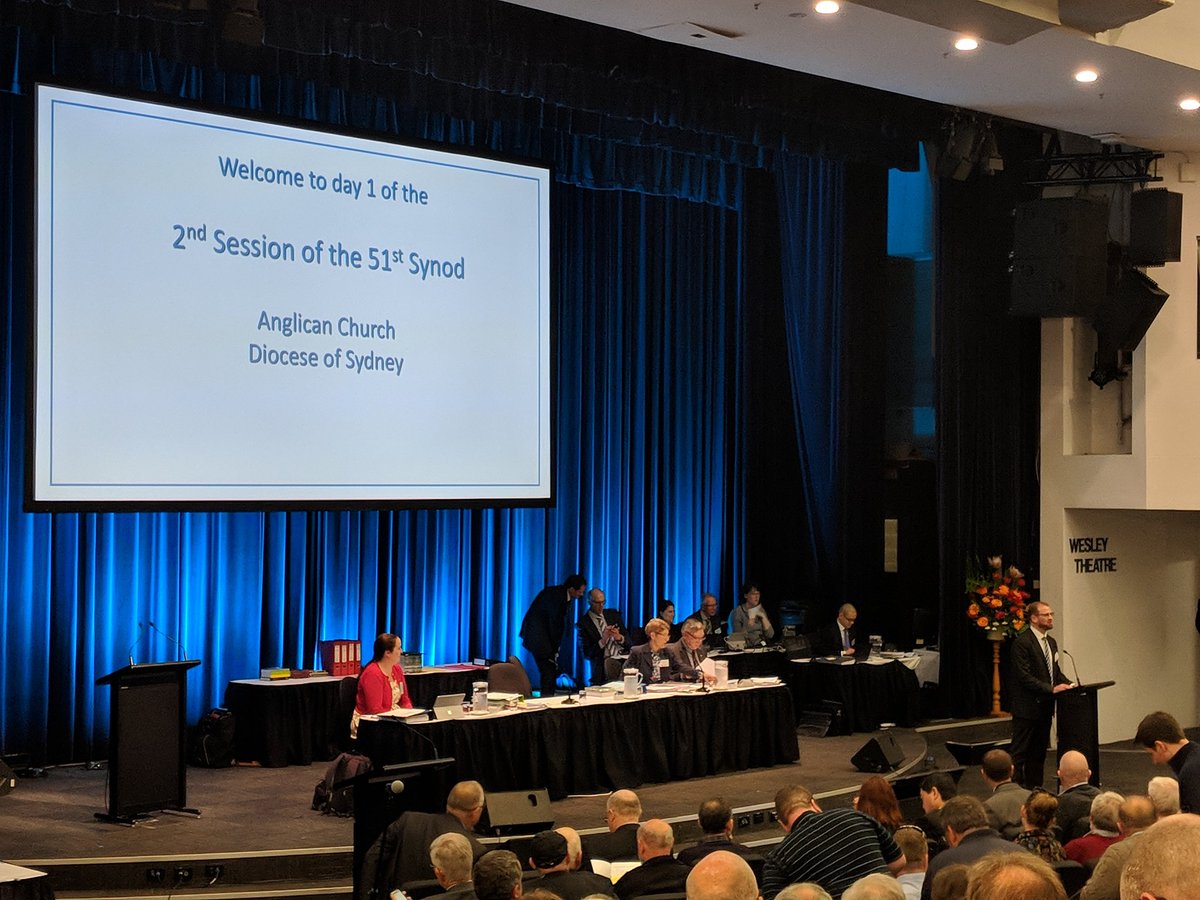 What time is it? Synod time! #sydsynod #fb