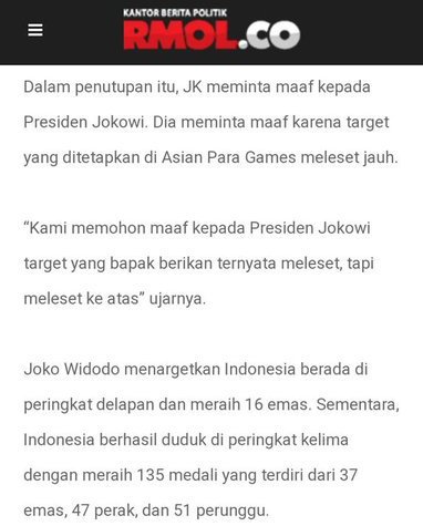 Inilah kenapa selalu ada saran, bacalah isi berita. Jangan cuma judul. Bahkan sekelas <a href="/Fahrihamzah/">#AyoMoveOn2024</a> ikut terjebak oleh judul berita. Permintaan maaf karena meleset (melebihi) target, malah dianggap maaf karena (dianggap) tidak sanggup mencapai target.