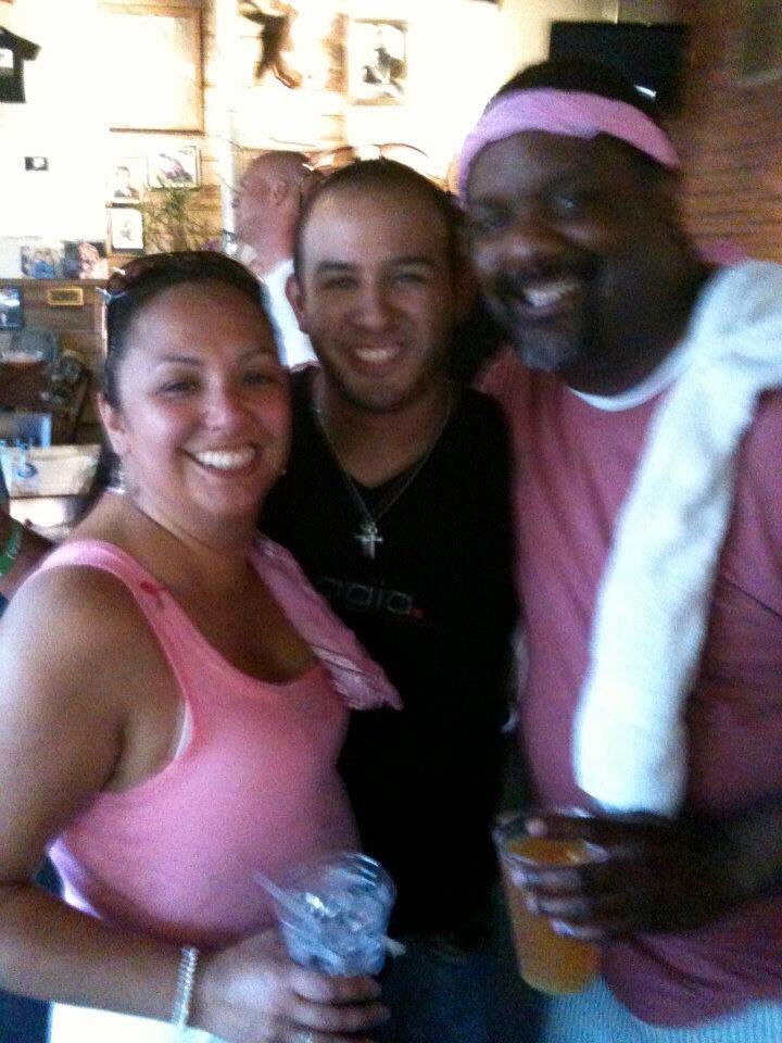 texaspina's tweet photo. #ysc20 memory #26 increasing awareness on pink street at white linen night in the heights #houston https://t.co/2iaCNuiClf