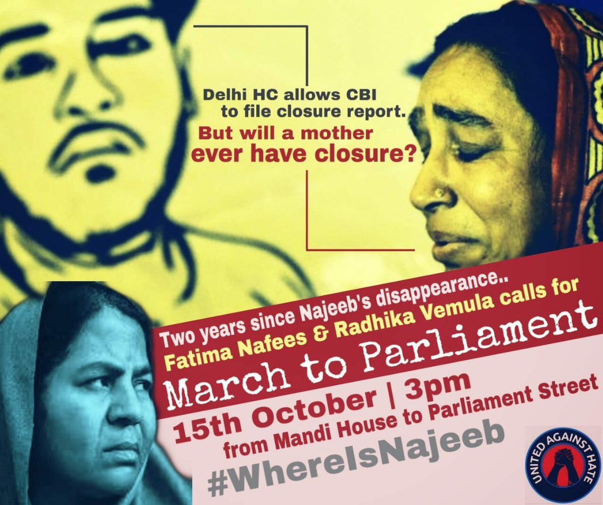 UnofficialKumar's tweet photo. Please join in large numbers to support two mothers fighting for the justice! https://t.co/ixz3dWXVNx
