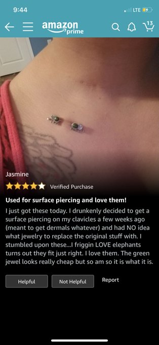 (Meant to get dermals whatever) looks really cheap but so am I https://t.co/L3iEW3yU11<a href="/tag/tiktok"class="tags"><span>#tiktok</span></a><a href="/tag/voight"class="tags"><span>#voight</span></a>
