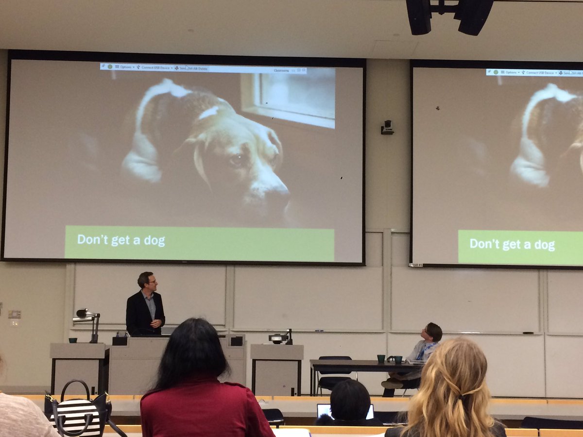 mah_city's tweet photo. Officially the best tip for future planners: Don’t get a dog! You will have no time for a dog and you may have to travel for work. #PLACE18 Tim Smith with @UrbStrat @placecanada https://t.co/6FBvlpbc4D