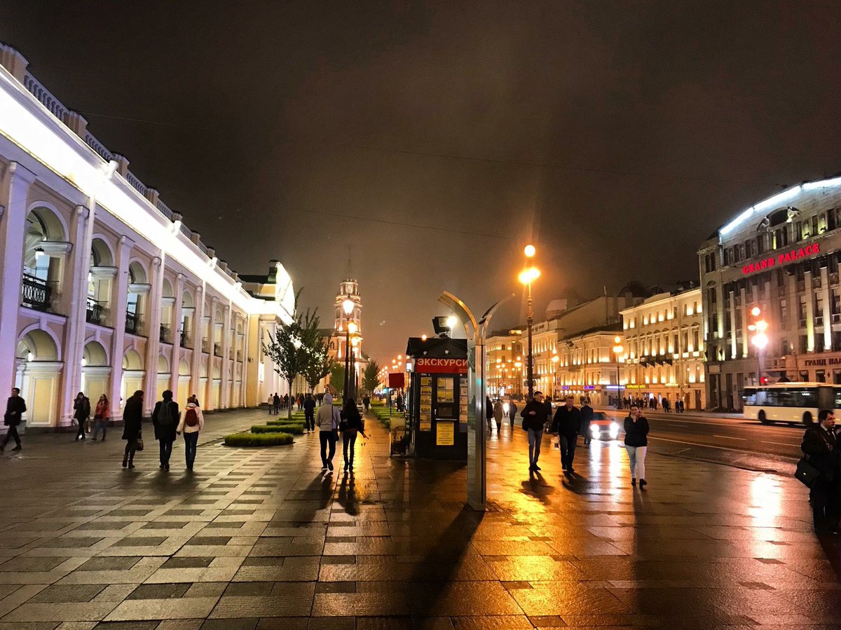 Московский вокзал зимой