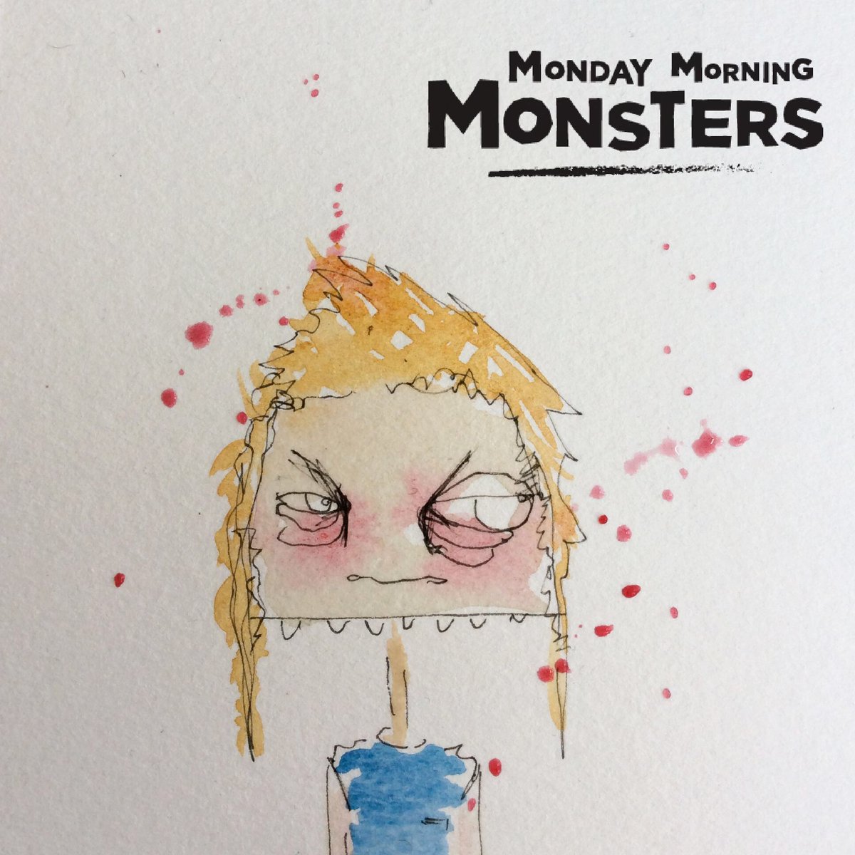 15.10.2018
Monday Morning Monster
#mondaymorningmonster #mondaymorningmonsters #mondaymorning #drawing #monster #illustration #watercolour #everymonday #timelapsevideo #timelapsedrawing #timelapse