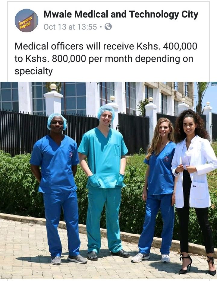 The  @ODPP_KE shall one day direct  @DCI_Kenya to pay a visit to Mwale Medical and Technology City.Perhaps in doing so, they will arouse media interest in this project, described by many people as suspicious and fraudulent.