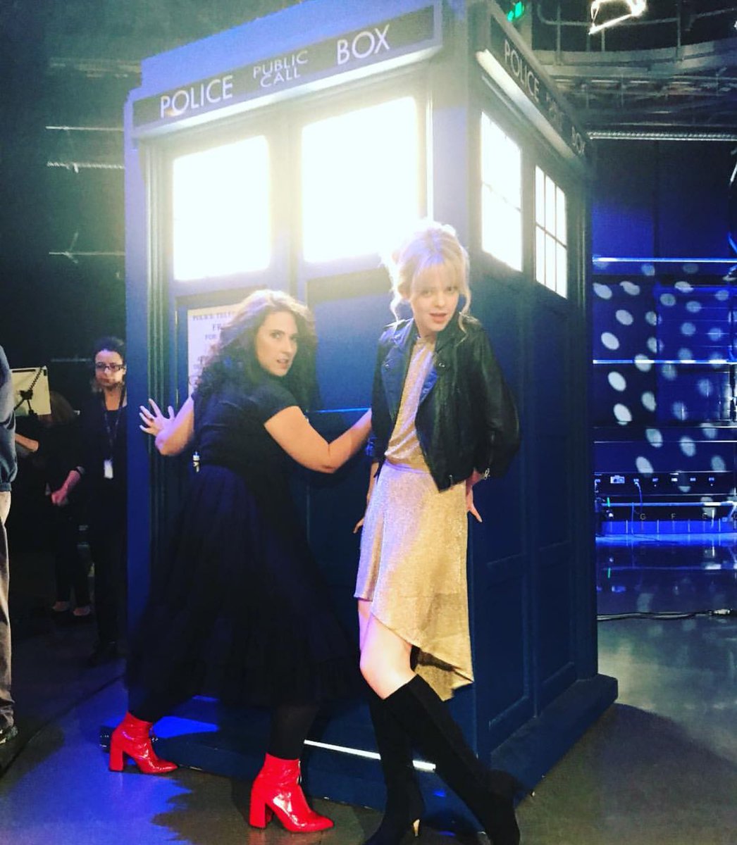 The little nerd is losing her mind today after being a guest panelist on #Whoviansau tune into @ABC_COMEDY 7.30 tonight so check it out #DrWho