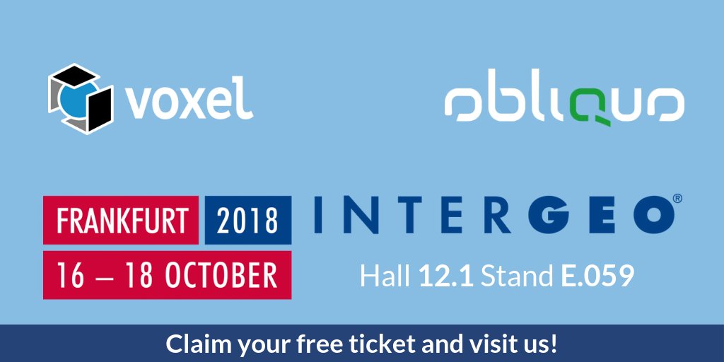 voxel3d_es's tweet photo. Warming up engines for @InsideIntergeo 2018, only 1 day left. 
Visit us and get to know the new features of @Obliquo3D 
See you there!  
#Obliquo #3Dcitymodels #MobileMapping #MobileImaging #obliqueimages https://t.co/fFiayAN08E