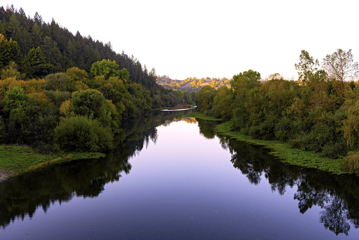 Embracing Fall and a whole bunch of Serenity.  Reminder to stop and take in the view along your journey wherever it may take you. This is on our way to <a href="/GraciannaWinery/">Gracianna Winery</a> . #RussianRiver #Healdsburg #WohlerBridge #groundwork
