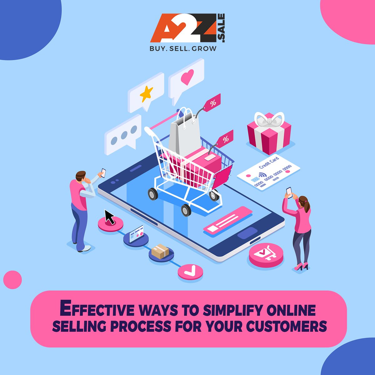 a2zsaleIndia's tweet photo. Online stores are evolving day by day with trending features and making the e-stores famous across people. Know the most successful online selling ideas if you are aiming to make your e-commerce website famous all over the world
https://t.co/etGuhNz15rโฆ
#userfreindly https://t.co/z5IFTiv0os