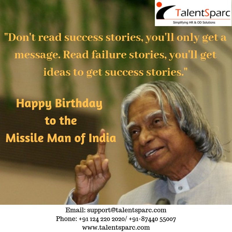 AnavioGlobal's tweet image. TalentSparc wishes Happy Birthday to the Real Hero of Bharat Dr. APJ ABDUL KALAM.

Please follow us;
bit.ly/ts_Linkedin
bit.ly/ts_Twitter
bit.ly/ts_Insta
bit.ly/ts_Fb
bit.ly/ts_Website

#TalentSparc #apjabdulkalam #MissileManofIndia #Staffing