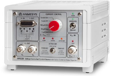 Very-low resistance measurements with Voltage controlled current source AMS 220 from Anmesys more Information on:   bit.ly/2yAZMGY-Anmesy…