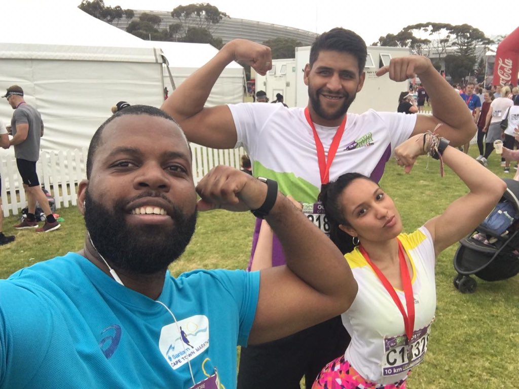 Vuyani_Dave's tweet photo. Dope day at the @GunRunSA yesterday... emphasis on “guns” #10km #testyourself #pushyourself #begreat #GunRun2018 https://t.co/LRq3bKtntE