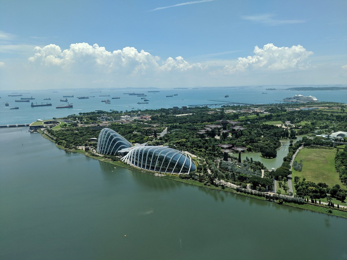 bell86_sarah's tweet photo. Stunning views from #SingaporeFlyer @VisitSingapore #Singapore #giddyheights #travel #loveaview https://t.co/7j3ADWxqoC
