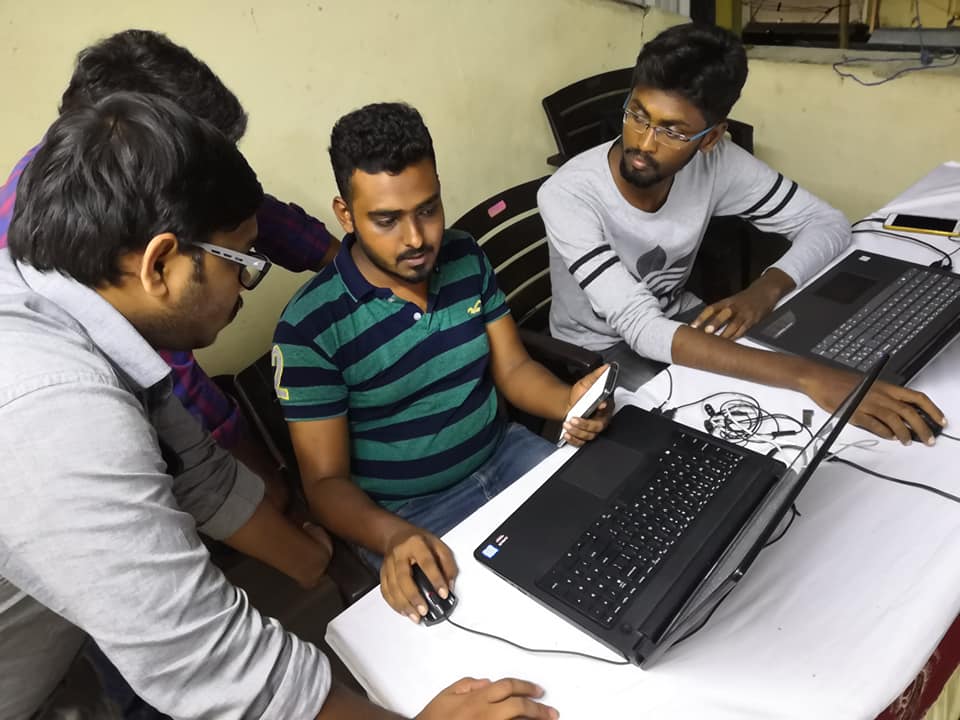 sparkouttech's tweet photo. TIRELESS teams striving hard to showcase their talents😊 Hats off to their persistence👌👍👏 End of DAY 2 @ Sparkout Tech Solutions😎
visit: https://t.co/QEvtnWM2Dv
#hackathon #hackathon18 #sparkouttech #coimbatore https://t.co/4Fd6O8IJlR