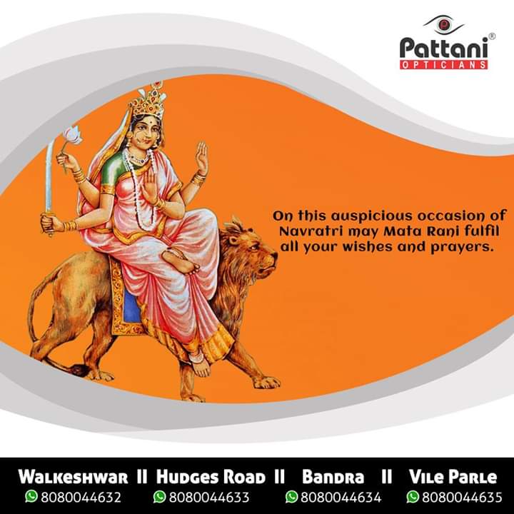 PattaniOptician's tweet photo. On this auspicious occasion of Navratri may Mata Rani fulfil all your wishes and prayers. #HappyNavratri #navratri #white #colour #day6 #garba #garbadance #katyayani #devi #maa #mother #navratri #peace #pattaniopticians #frames #looks #sunglasses #stylish #sensitivecare #social https://t.co/pjRCL3GuG6