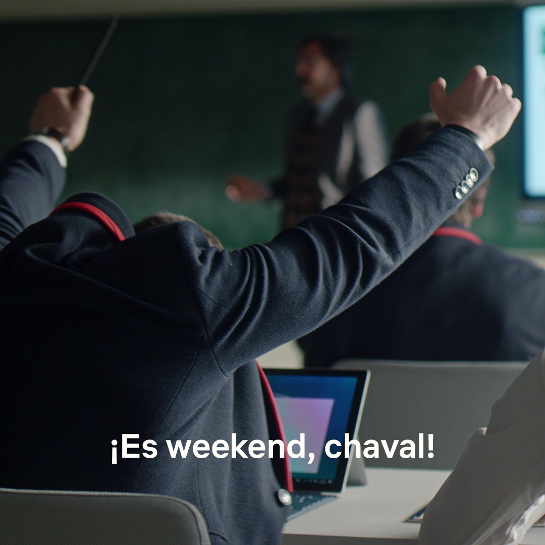 NetflixES's tweet photo. El único sobresaliente que se llevó Christian fue en mejores frases. #ÉliteNetflix https://t.co/I4hSMjKpfy
