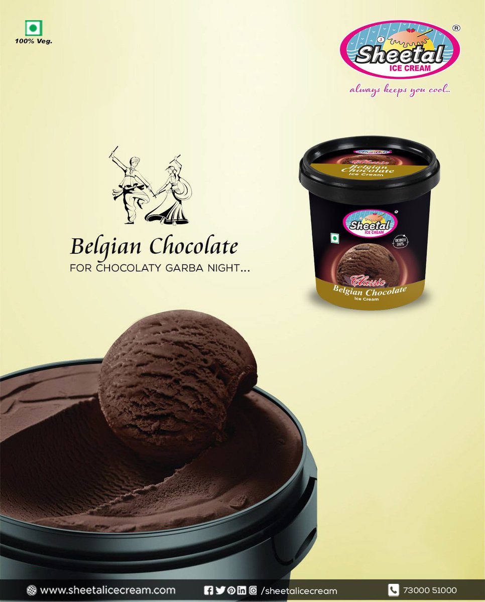 SheetalCream's tweet photo. Belgian Chocolate : for chocolaty garba night...

Sheetal Ice-Cream🍧
#SheetalIceCream #Sheetal #IceCream #Cool #India #ice #cream
#Flavour #Fresh #ice #cream #Belgian #Chocolate #Garba #Night https://t.co/iuXXBoo26E