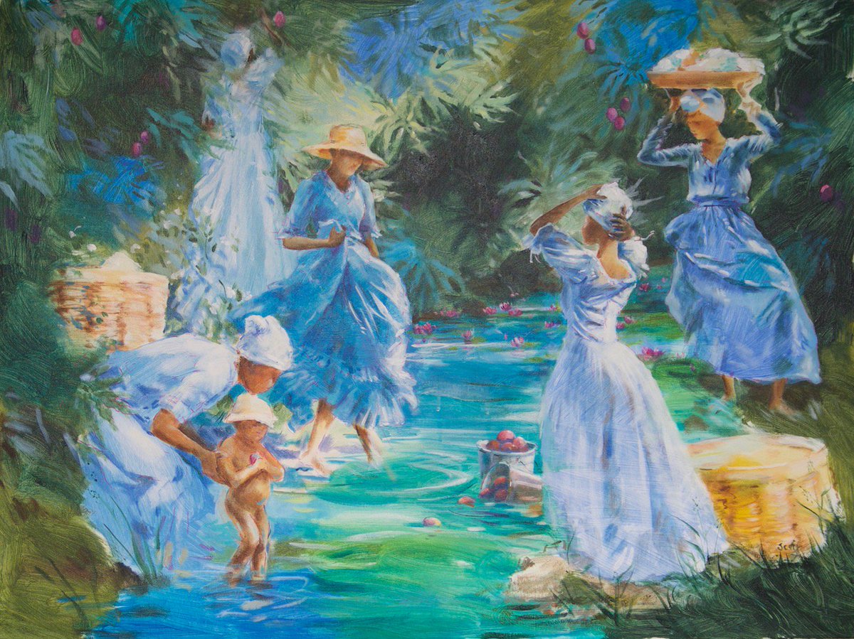 What a beautiful piece. Make sure you have a look in our gallery next time you visit! #thetidesbarbados #artgallery #caribbeanart