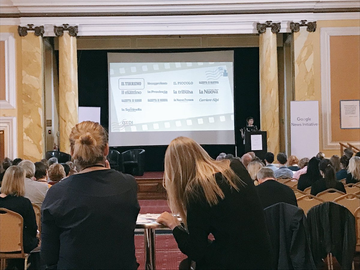 gi_coi's tweet photo. @MariannaBruschi for #GEDIdigital at #NISCDF in Cardiff. Engaging communities in journalism and going digital https://t.co/c1msv1ezH5