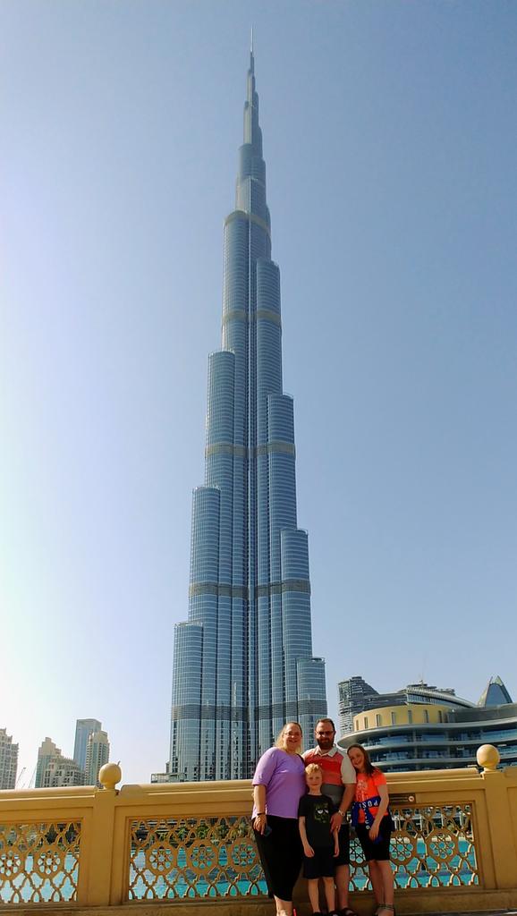 #burjkhalifa level 125 here we come.