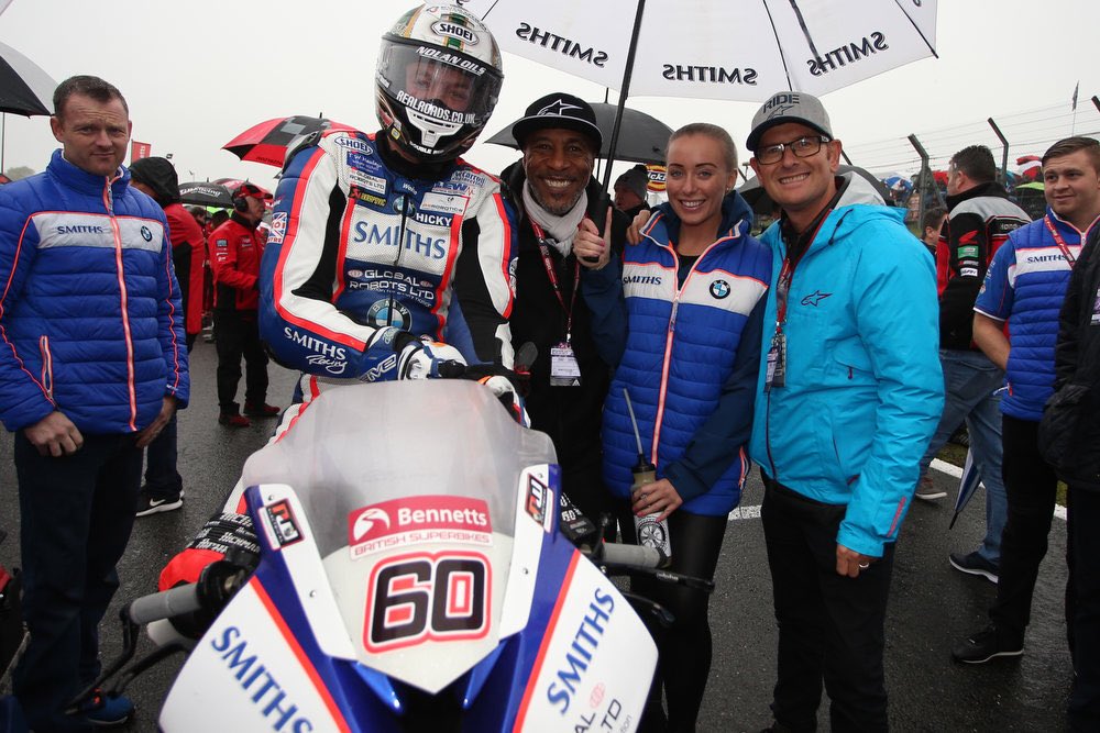 SteveKeys66's tweet photo. Always a pleasure to see our mate @peterhickman60 Weather was atrocious but that’s life! @DannyJohnJules &amp; still had a fab time #TwoWheelsOneLove https://t.co/ZOGSub5634