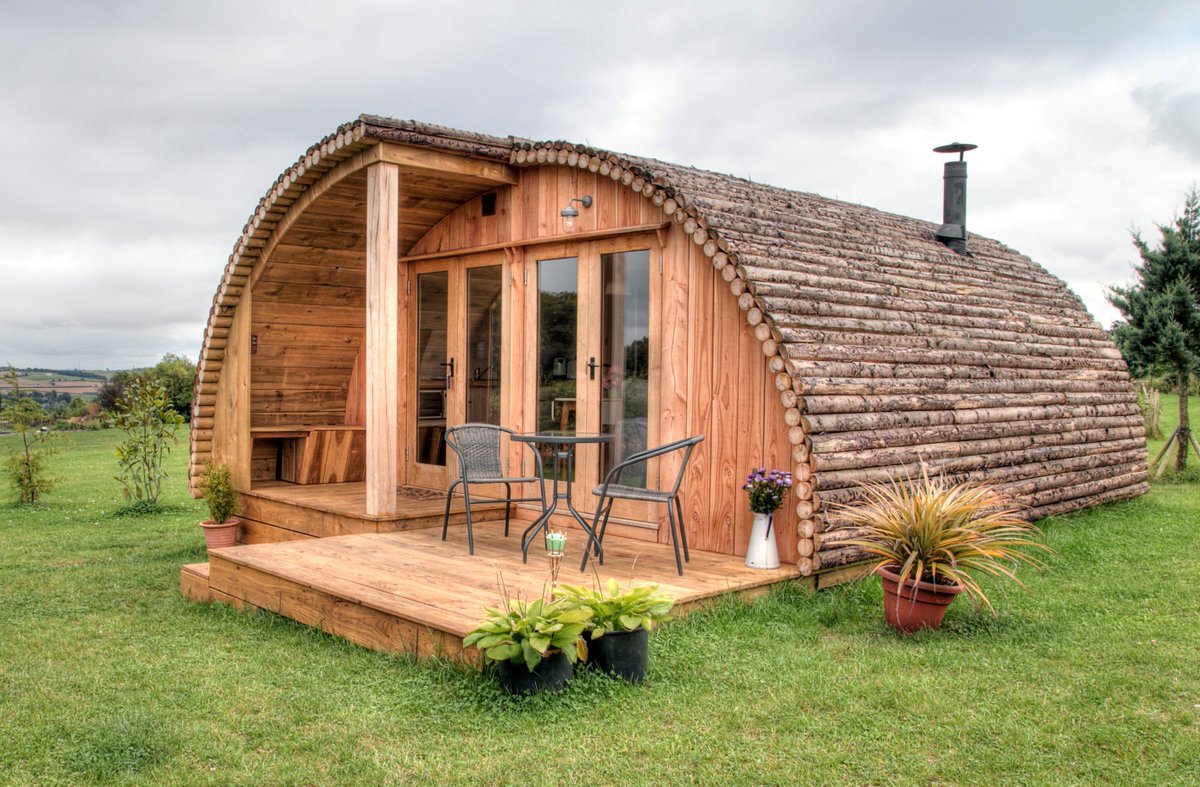 moduLog #glamping #pods, #cabins and #garden rooms are available in a variety of sizes included our new moduLog #lodge design.