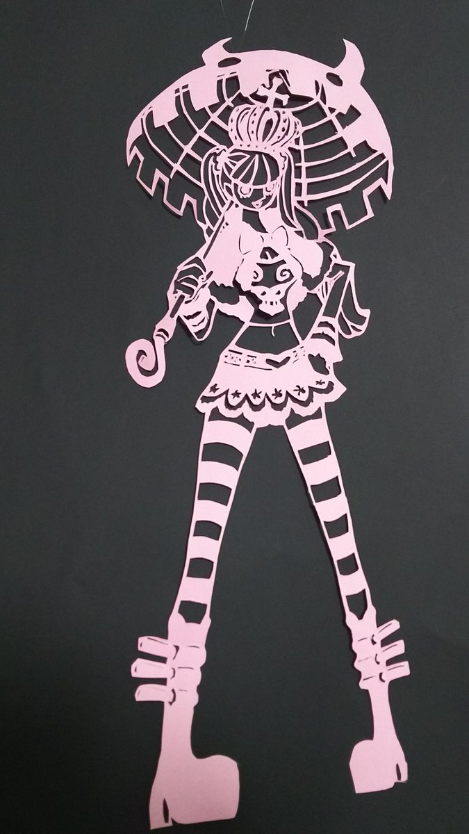 波衛門 A Twitter ずーっと前に切った ペローナの切り絵 ペローナ 切り絵 Onepiece アニメワンピース ワンピースのキャラクター