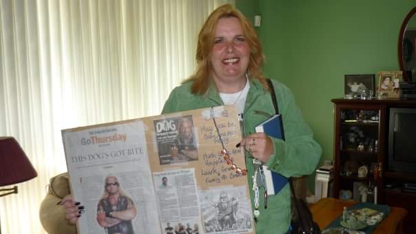 smiley37555's tweet image. @DogBountyHunter &amp;amp; @MrsdogC here is another, Dog this choker was made at our Reservation Six Nations it stands for Warrior