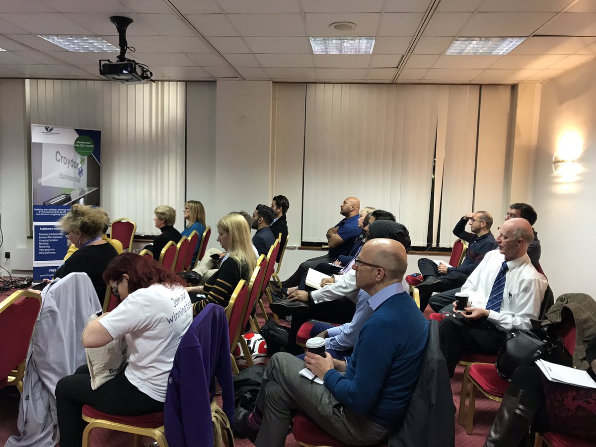 Croydon business hub meeting #Croydon