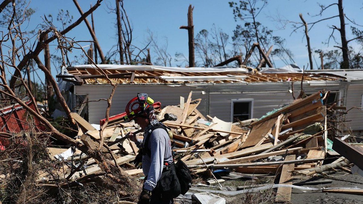 Today's #MondayMotivation is me being thankful. Thank you to every emergency workers finding people and saving lives. Who are getting our power, water, and cell service back on. And those keeping us safe from damage. So many team members affected. #LookForTheHelpers