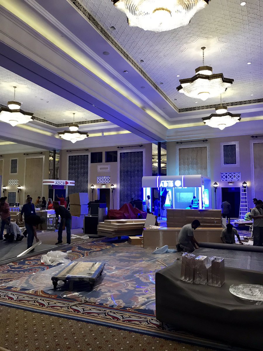 Lots of activity in the exhibition for #actme18 - looking forward to seeing all of our delegates, sponsors and speakers tomorrow! <a href="/actupdate/">ACT Update</a>