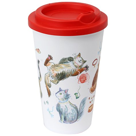padblocks's tweet photo. Take a look at the 'Crazy Cat' design on our Caffe Mug! Ideal for warming up on these chilly mornings! #CrazyCats #CatsRule #Meow #IfOnlyWeCouldSleepAllDayLikeACat #TravelMug #CaffeMug https://t.co/P4iMQ9QerA