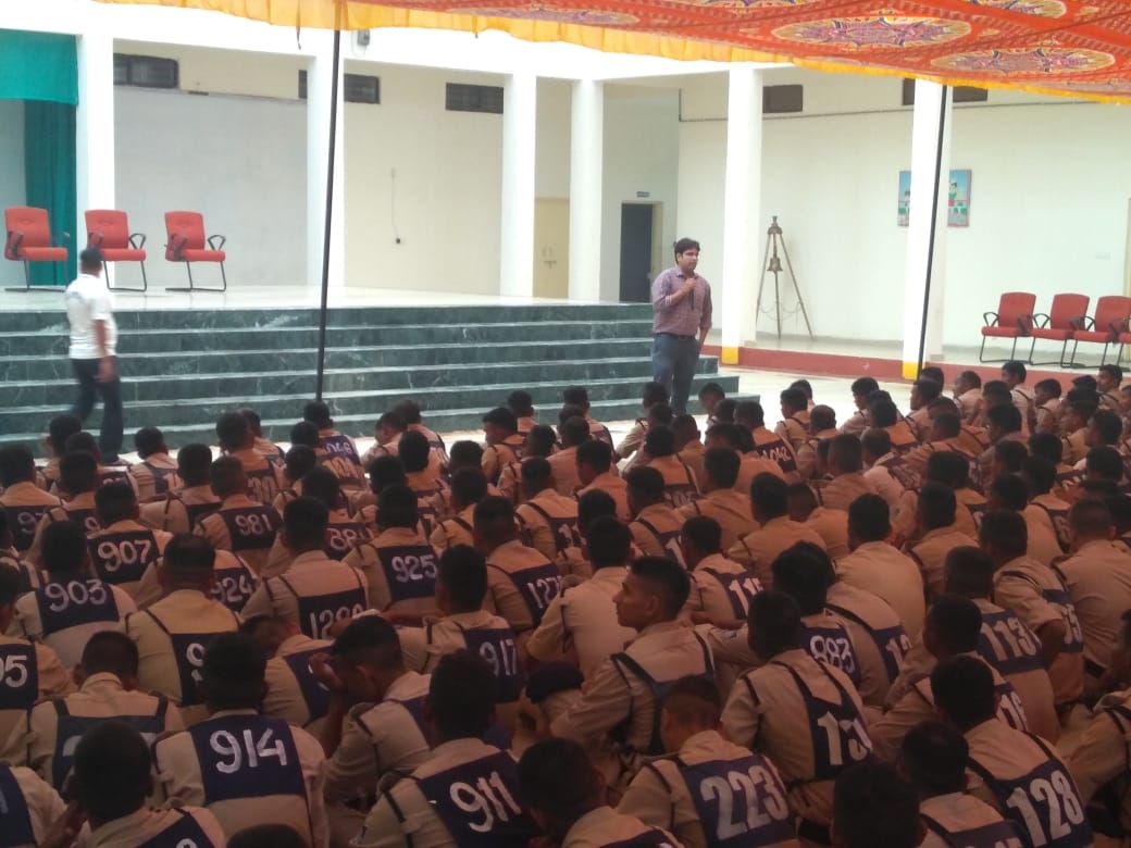 cyber awareness training at pts tighra gwalior