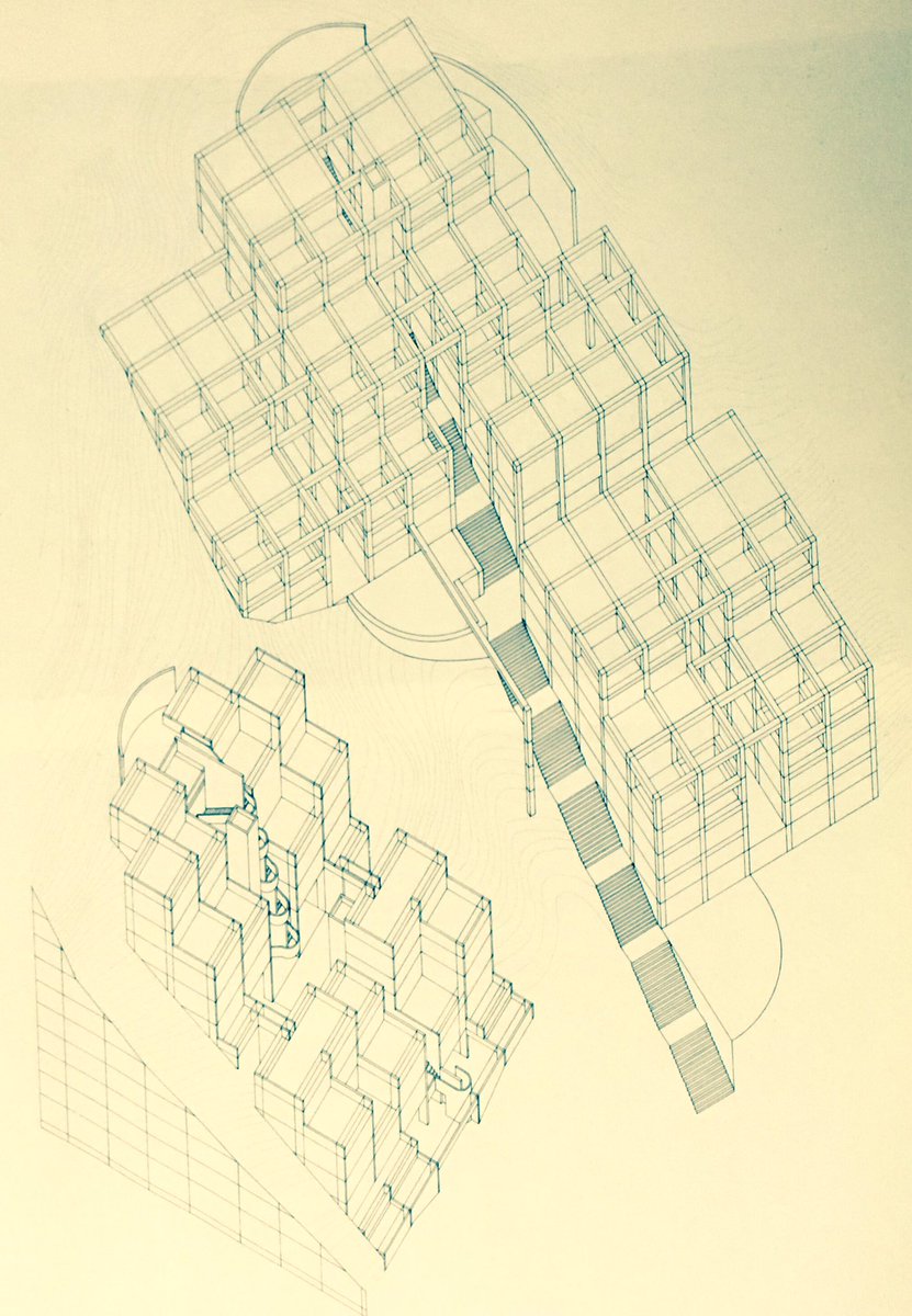 Michi A Twitter 六甲の集合住宅2期1985by安藤忠雄 アメージングハウジング 100x100masterhouses Tadaoando