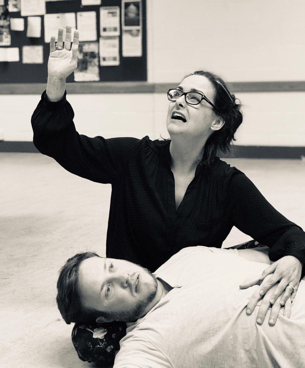 GreenRoom52's tweet photo. Bonnie &amp; Clyde are in town in 3 weeks' time. Here are a few more rehearsal pics to whet your appetite! 

Tickets: https://t.co/QEpZlrGuG8

#bonnieandclyde #musical #theatre #hertfordshire #herts #music #stage #acting #rehearsal #outlaws https://t.co/EcqY0NUVSi
